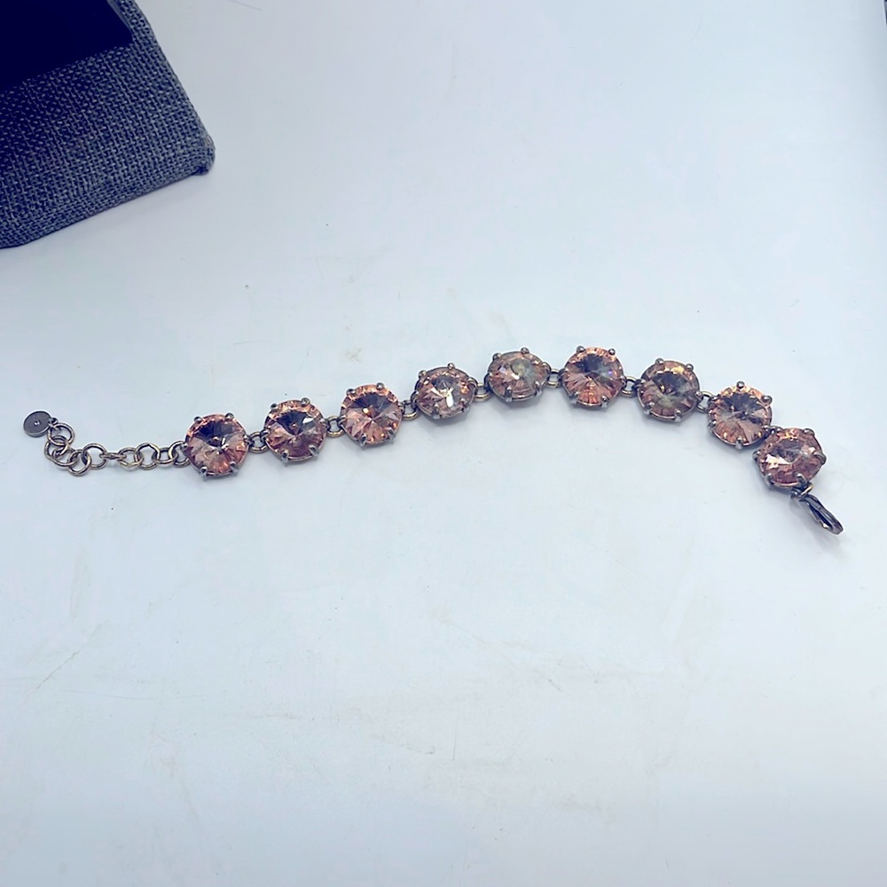 Stella & Dot Bracelet Pink Crystal